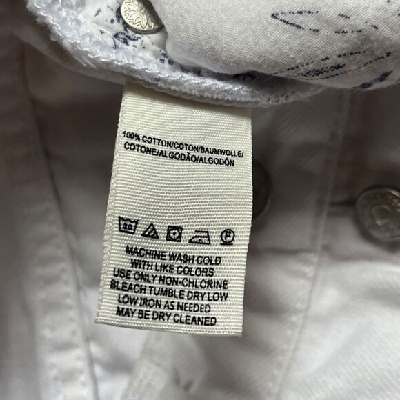 Upcycled High Rise Jean Shorts Reworked Grunge Concert Grateful Dead Bears S 25 - Picture 6 of 15